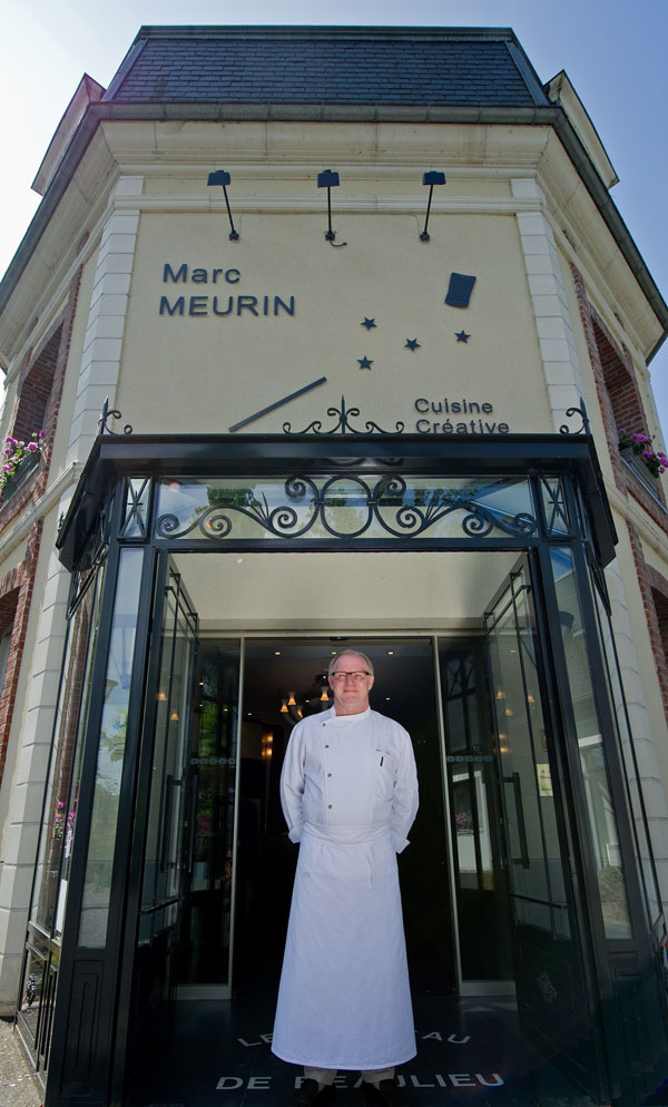 Portrait chef cuisinier Marc Meurin