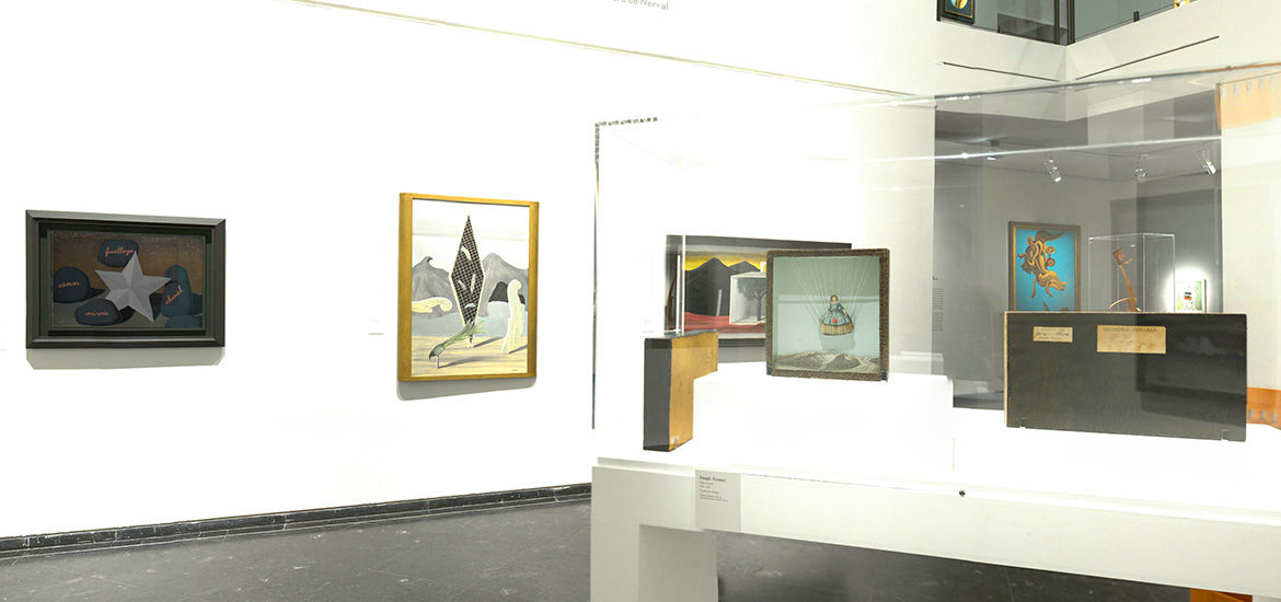 visite virtuelle exposition Dali, Duchamps, Cornell