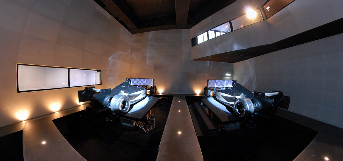Visite virtuelle simulation automobile