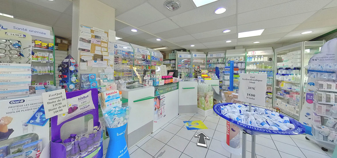 visite virtuelle pharmacie lyon