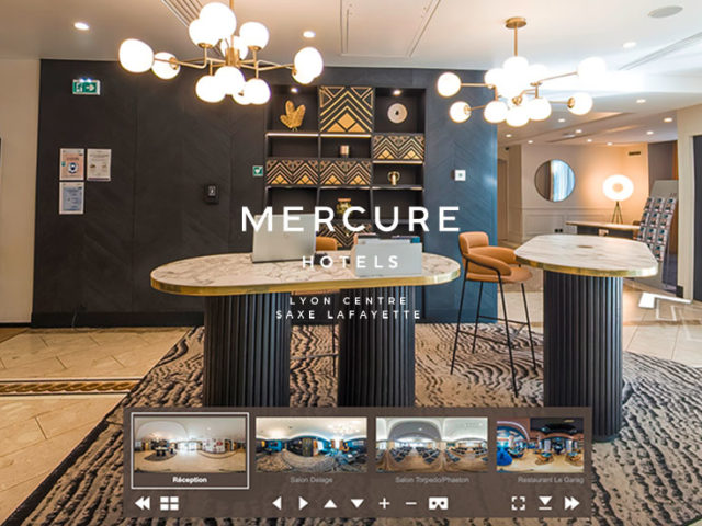 visite virtuelle hôtel Mercure Lyon centre