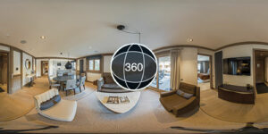 visite virtuelle Appartement 2 chambres avec vue sur la montagne - 86 m²