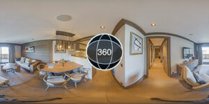 visite virtuelle Appartement Familial 3 Chambres avec Vue Montagne - 78 m²