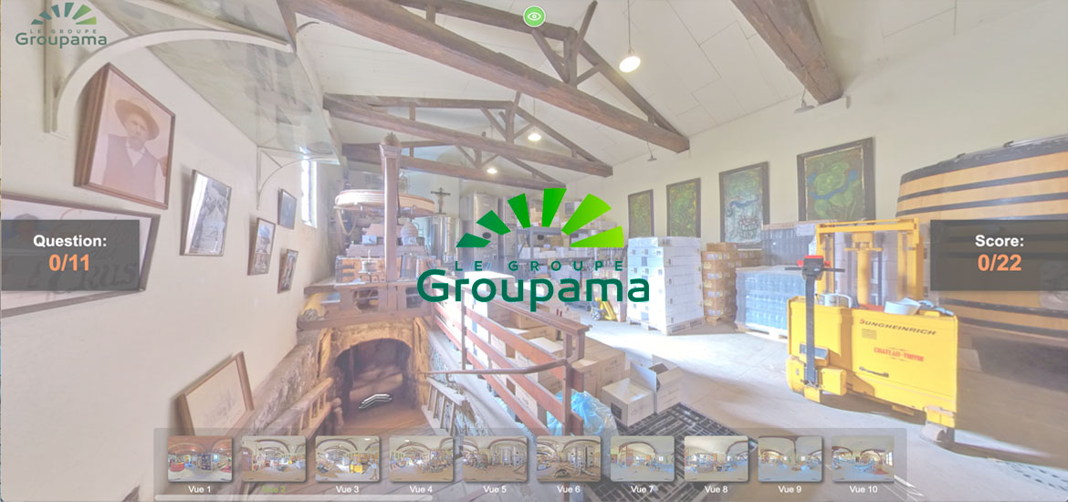 visite virtuelle Groupama